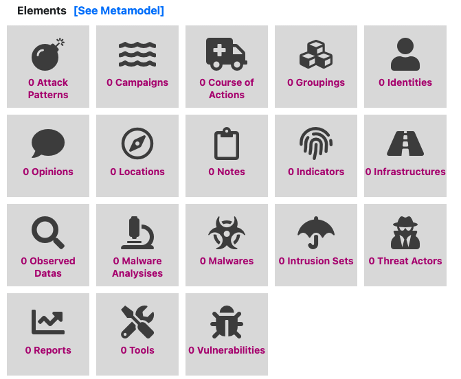 Templates for EA, InfoSec, ...